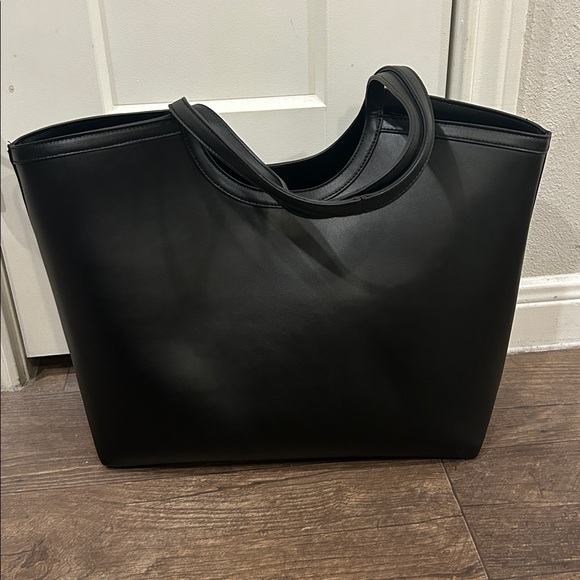 a new day Black Tote Bag - Picture 2 of 6